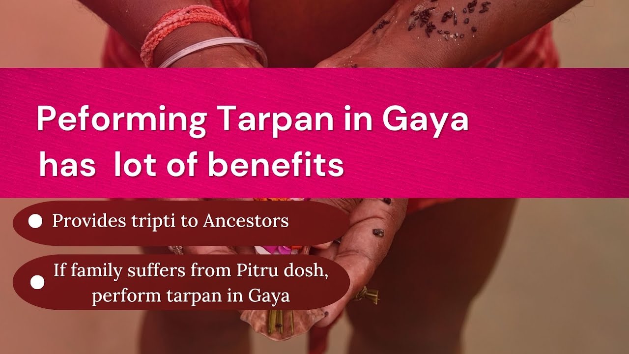 Tarpan in Gaya | तर्पन कराये गया मे । Pitrupaksha 2022