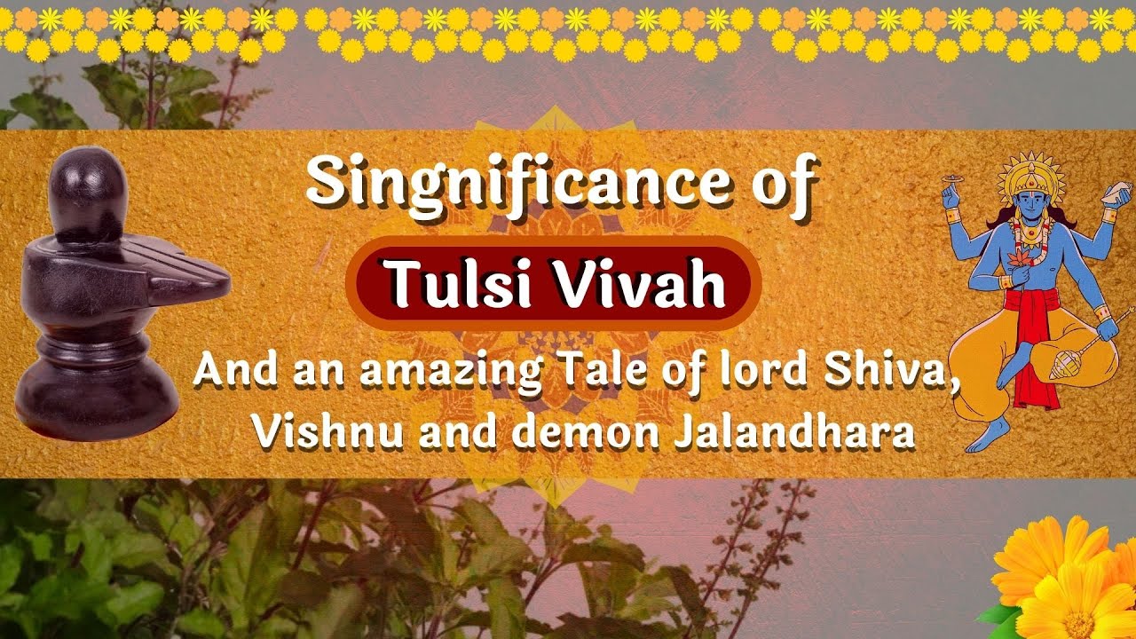 The Significance of Tulsi Vivah | The Amazing Story of Lord Shiva, Vishnu, and Jalandhar