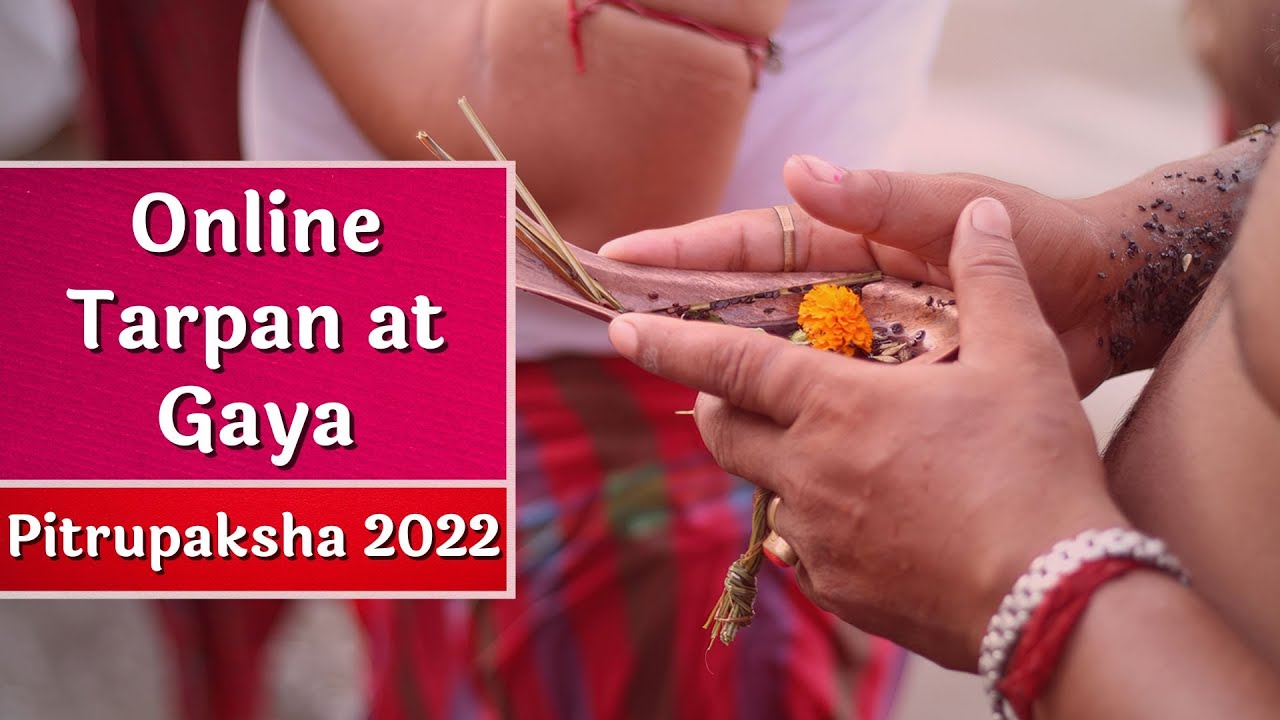 Online Tarpan at Gaya | तर्पन कराये गया मे । Pitrupaksha 2022