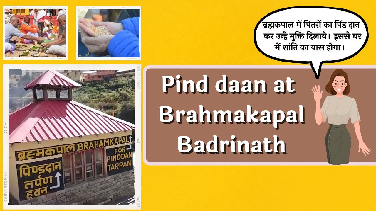 Pind daan at Brahmakapal Badrinath by Prayag Pandits