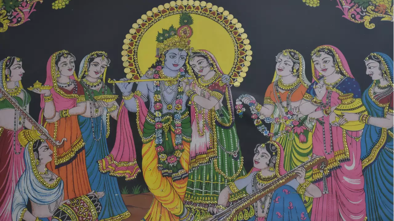 Radha and Krishna in the Braj tradition