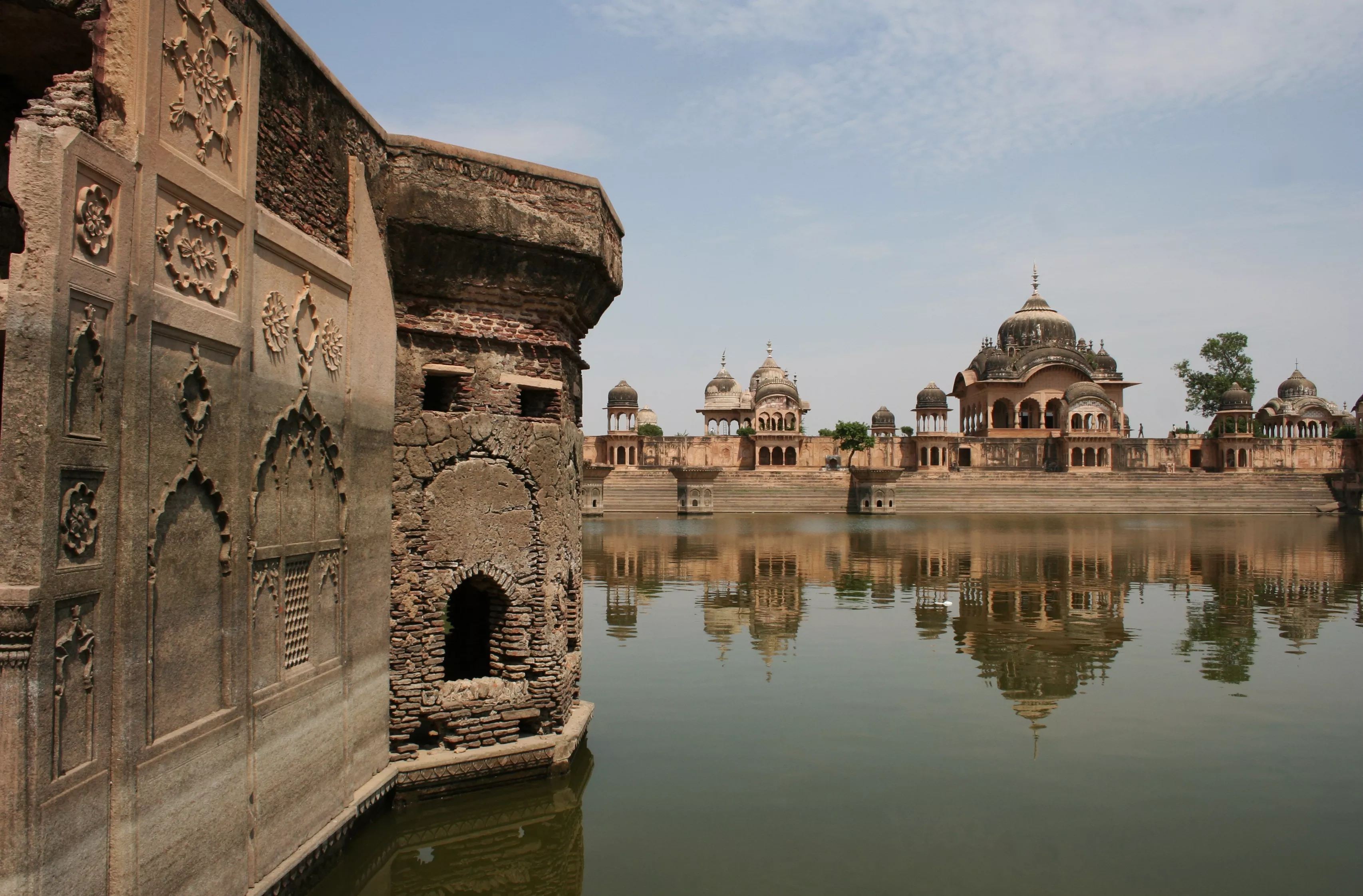 Vrindavan, fifteen kilometres from Mathura