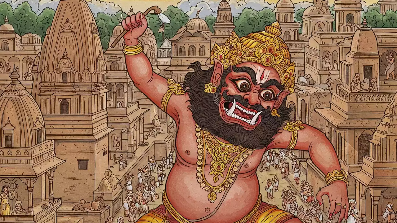The story of Gayasur, on whose body Gaya Kshetra stands